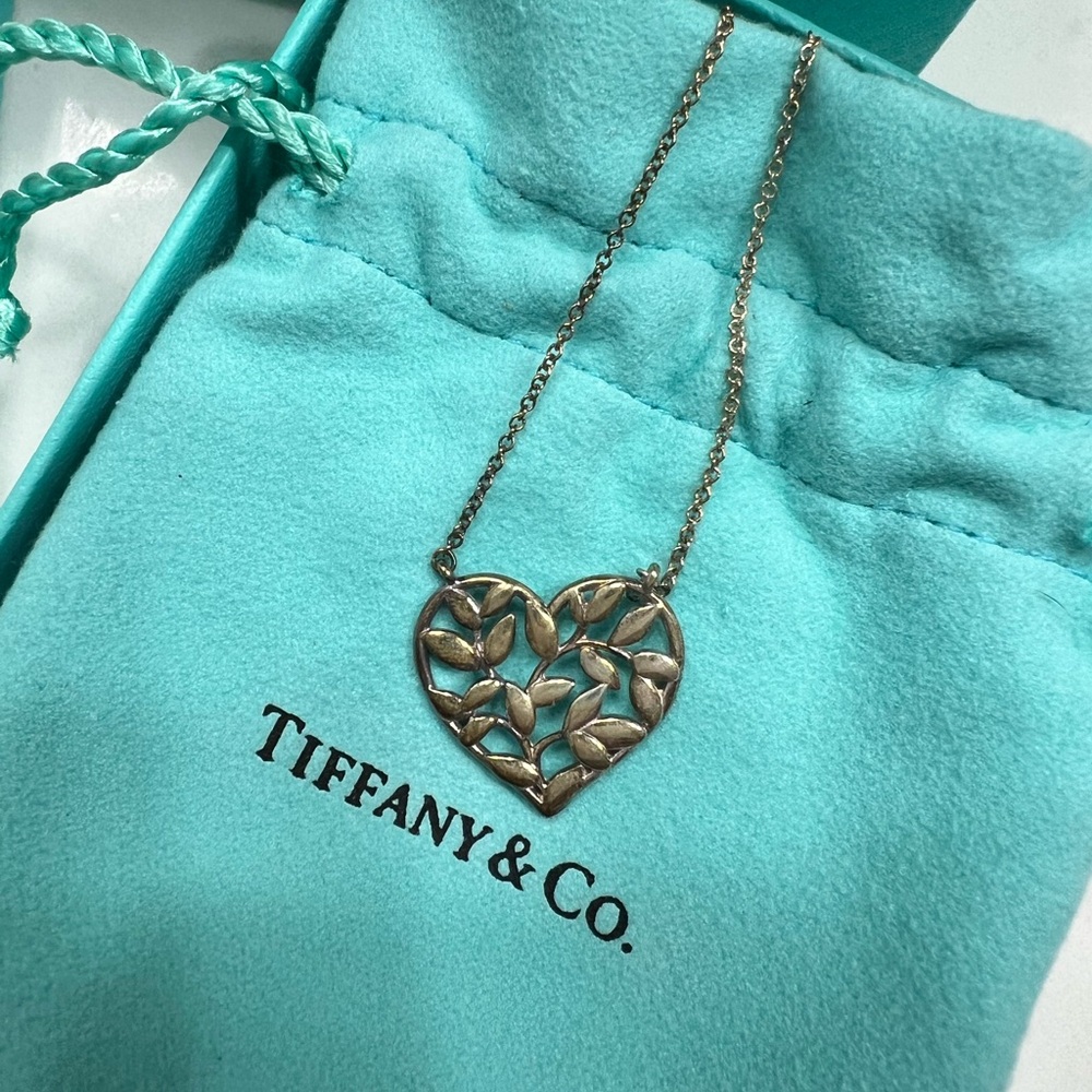 Tiffany & Co. Gold Heart Necklace